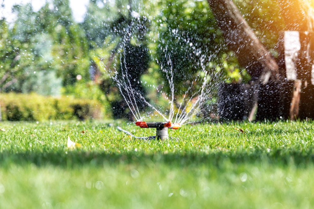 Tête d'aspertion d'arrosage automatique pour jardin de particulier