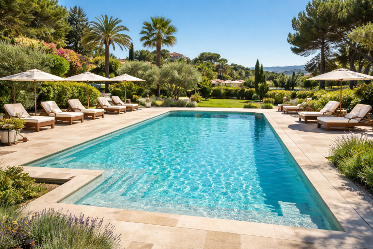 Ravivez votre plage de piscine à Marseille La Pomme avec notre service de nettoyage haute pression efficace.